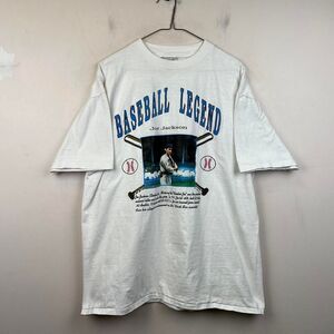 Vintage Shoeless Joe Jackson Shirt  Double Sided Classic Cards 90s Size XL